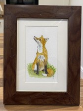 ORIGINAL (Not A print!) Framed