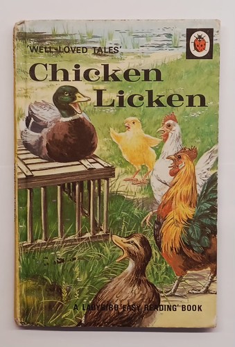 Vintage ladybird book - ladybird, chicken