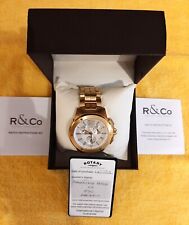 Rotary mens watch RGB00003/46/18 No 00660 Oversized White Dial Chronograph