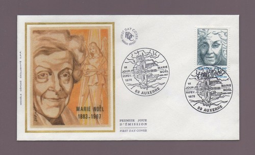Fdc 1978 marie noel - fdc,