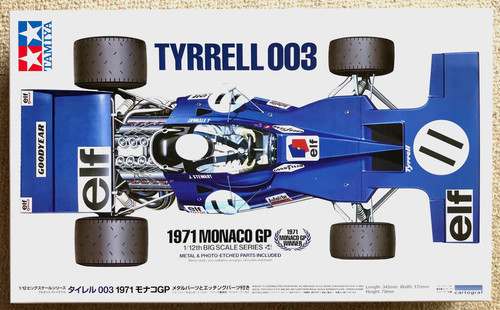 Tamiya tyrrell 003 with - tamiya,