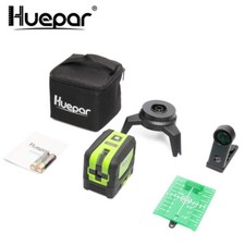 Laser Level 3 Point Self-leveling Green for Points Reference Positioning Huepar