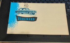 Vintage Borgward Car Brochure