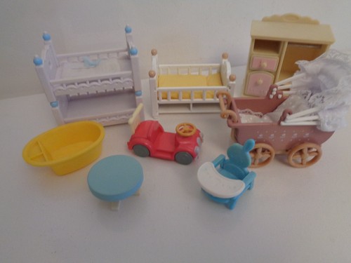 Sylvanian families baby pram - sylvanian,