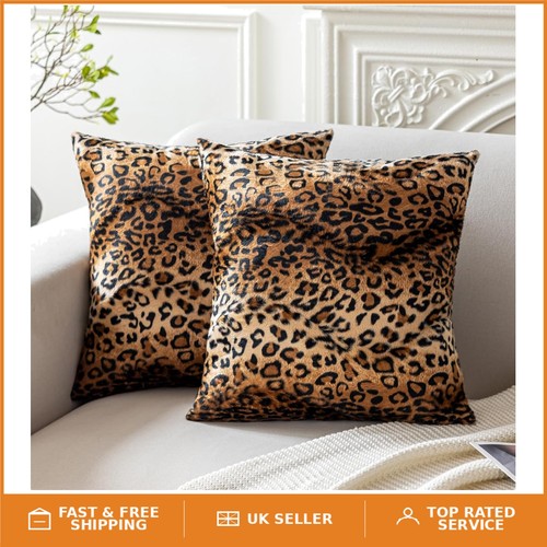 Vibrant leopard print faux fur - leopard,