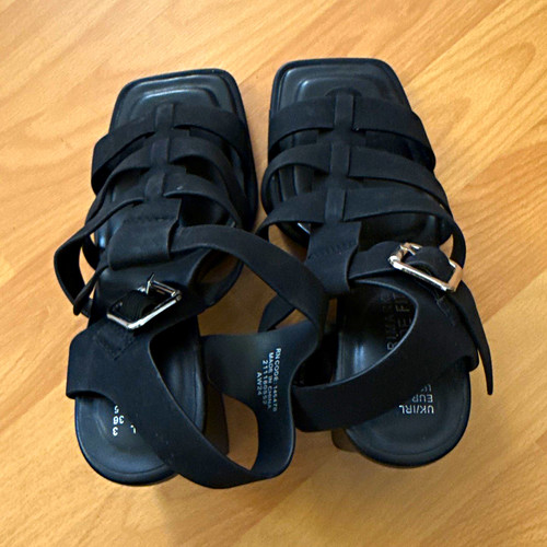 Primark wide fit black strappy - fit,