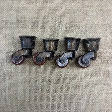 4 X ANTIQUE VINTAGE BRASS &