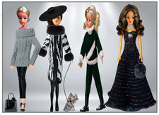 KNITTING PATTERN Barbie