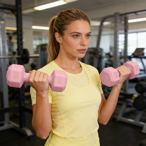 Pair 1kg hex dumbbells with - 1kg,