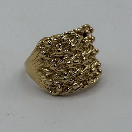 Gold silver mens keeper - gold,