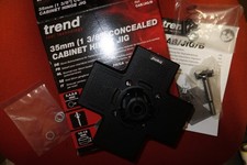 TREND CAB/JIG/B 35MM TCT CONCEALED CABINET HINGE CUTTER JIG