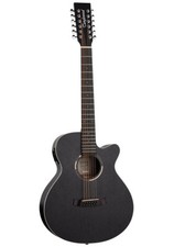 Tanglewood Blackbird TWBB SFCE Super Folk Smokestack Black Electro 12 String Aco
