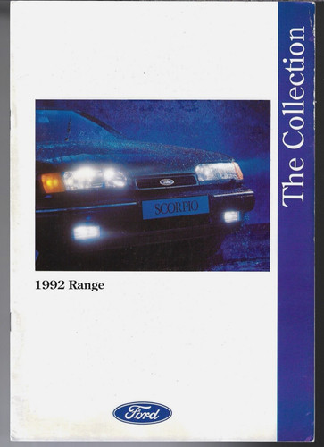 Ford range early - range, 1992
