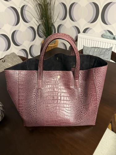 Reiss genuine leather handbag - ,