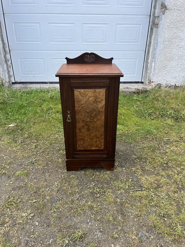 Edwardian bedside cabinet - cabinet, /