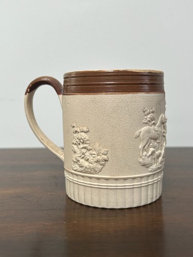 Antique turner stoneware mug - turner,