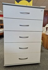 Chest of Drawers white 5 Drawers - CS K24