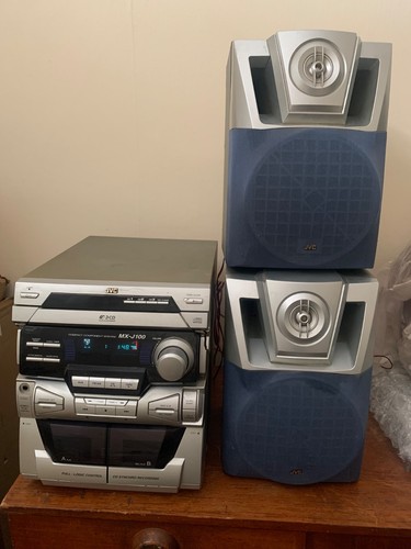 Jvc j100 compact fi - jvc, mx-j100
