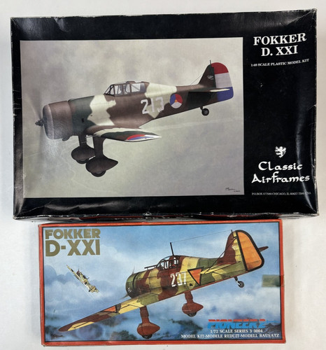 Classic airframes fokker - 1/48,