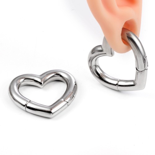Magnetic ear weights silver - magnetic,