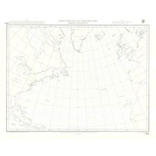 Admiralty gnomonic chart - admiralty, 5095