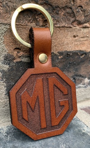 Brown leather laser - brown,