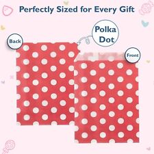 PAPER SWEET BAGS POLKA DOT SPOT PICK N AND MIX BAG GIFT BAGS WEDDING CANDY CART