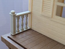 Sylvanian Families Beechwood Hall Spare Balcony Railing -  End Railing