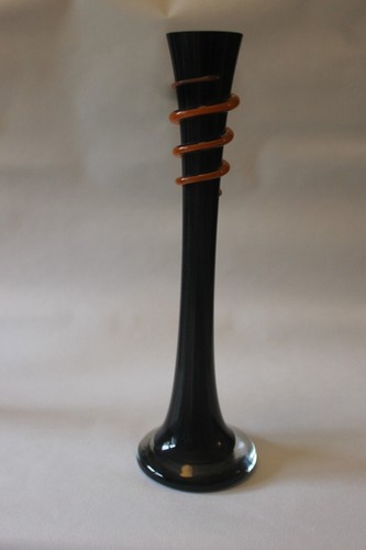 Retro murano black orange - murano, &
