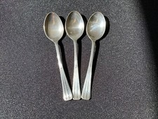 3 x Silver Plated Teaspoons -