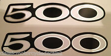 KAWASAKI H1 500 H1A 500 H1B 500 H1C 500 H1D 500 H1F 500 TRIPLE SIDE PANEL DECALS