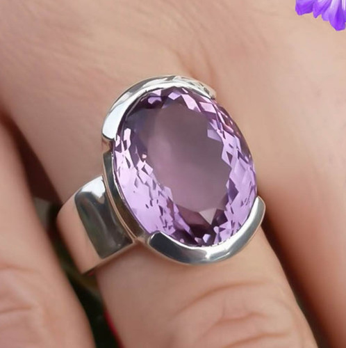 African amethyst gemstone 925 - gemstone,