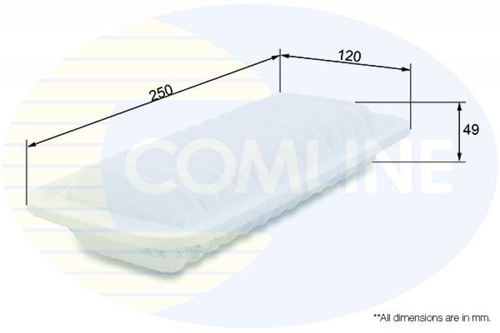 Air filter comline for toyota - air,