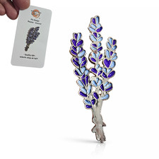 Lucky Heather Pin Badge Enamel