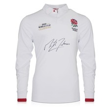 Martin Johnson Signed England