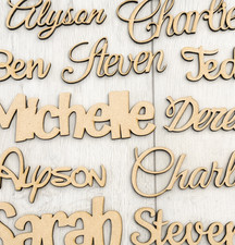 Personalised MDF Wood  3mm Cut