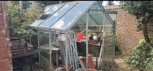 8ft 6ft aluminium glass - x,