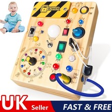Montessori Wooden Busy Board