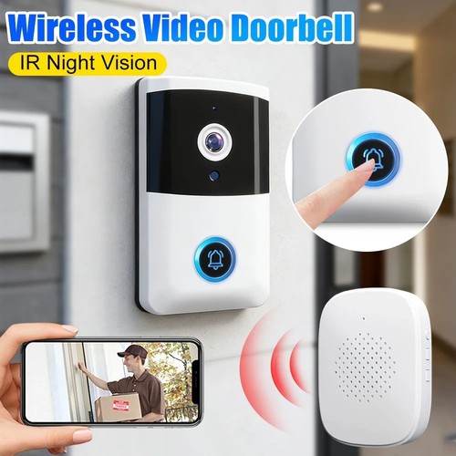 Wireless video doorbell camera - video,