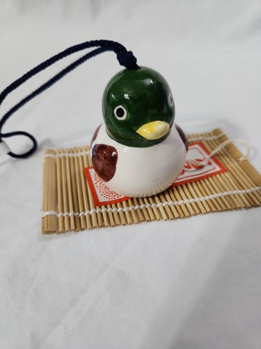 Japanese ceramic mallard duck - japanese,