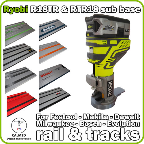 Ryobi r18tr sub base for - r18tr, sub-base