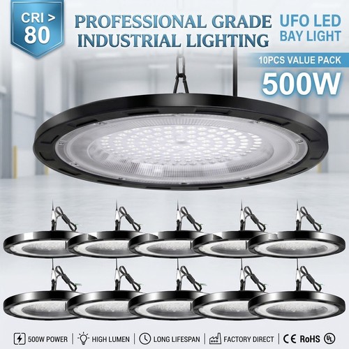 10x led high - bay, 500w