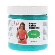 4 Ounce Green Liquid Latex