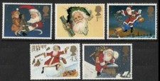GB 1997 Christmas Crackers set SG 2006-2010 MNH mint *COMBINED POSTAGE*