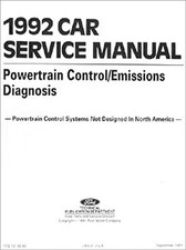 1992 Ford Engine Diagnostic