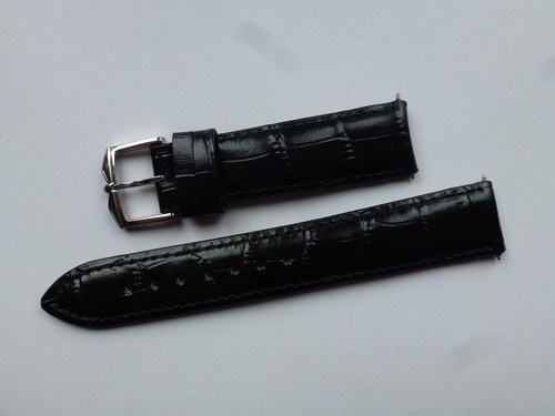Genuine rotary black leather - genuine,