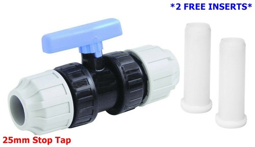 25mm blue mdpe water pipe - 25mm,