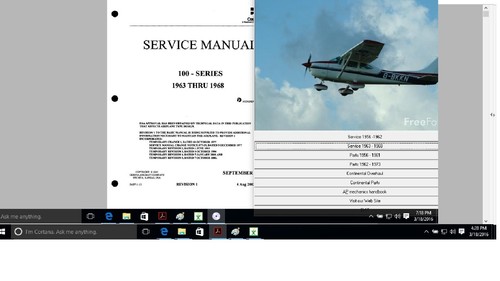 Cessna 182 service maintenance