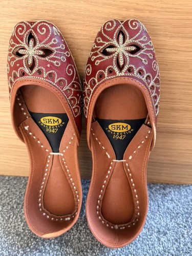 Leather punjabi jutti - leather, jutti/khussa