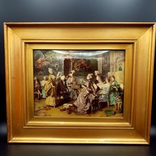 Antique Crystoleum picture